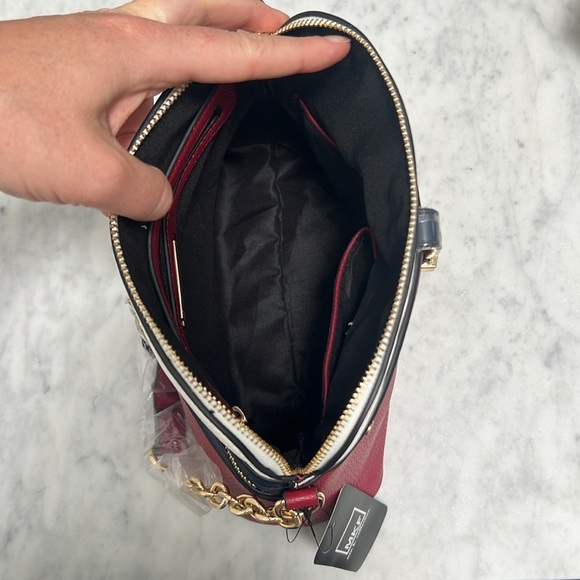 MKF COLLECTION • Wine Red Karelyn Crossbody Bag Purse - Picture 5 of 6